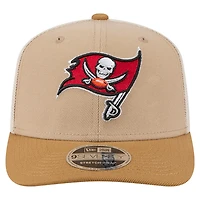 Casquette ajustable bicolore 9SEVENTY beige clair des Tampa Bay Buccaneers de New Era pour homme