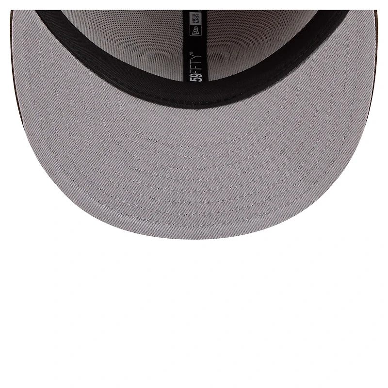 Men's New Era  Light Brown/Dark Brown Tampa Bay Buccaneers Two-Tone Walnut 59FIFTY Fitted Hat
