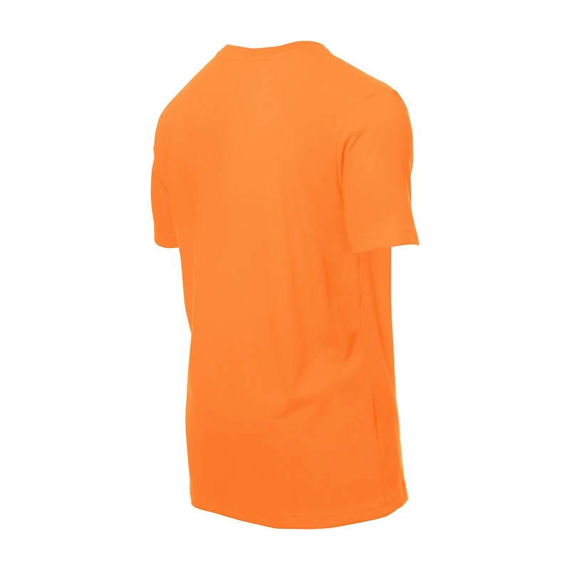 T-shirt d'entraînement authentique New Era orange Tampa Bay Buccaneers Combine pour homme