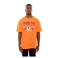 Men's New Era  Orange Tampa Bay Buccaneers Combine Authentic Training Throwback T-Shirt