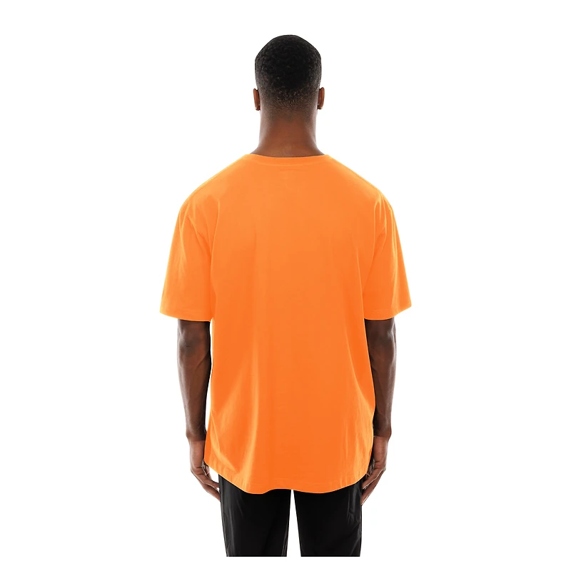 T-shirt d'entraînement authentique New Era orange Tampa Bay Buccaneers Combine pour homme