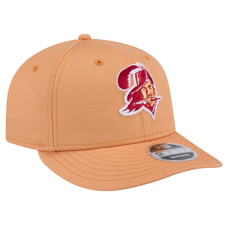 Casquette à visière plate 9FIFTY Orange Tampa Bay Buccaneers de New Era pour homme