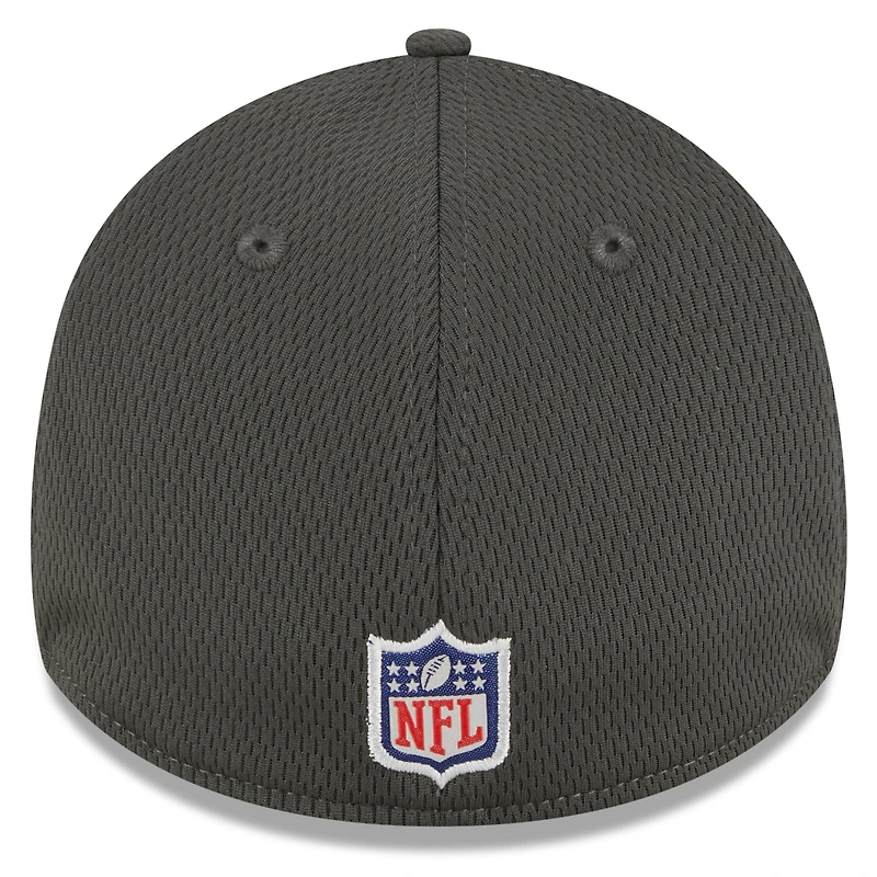 Men's New Era  Pewter Tampa Bay Buccaneers 2023 NFL Training Camp 39THIRTY Flex Hat
