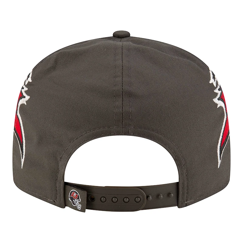 Casquette Snapback 9FIFTY Tampa Bay Buccaneers en étain New Era pour homme