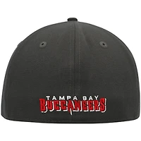 Casquette ajustée New Era Tampa Bay Buccaneers Omaha 59FIFTY en étain pour homme