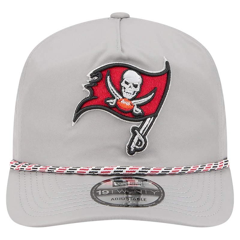 Casquette New Era 19TWENTY en étain pour homme, Tampa Bay Buccaneers