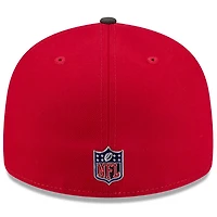 Men's New Era  Red/Pewter Tampa Bay Buccaneers 2026 NFL Draft Pre-Curved 59FIFTY Fitted Hat