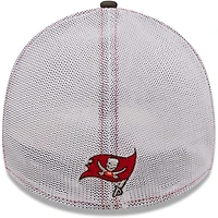 Men's New Era Red/Pewter Tampa Bay Buccaneers Team Banded 39THIRTY - Flex Hat