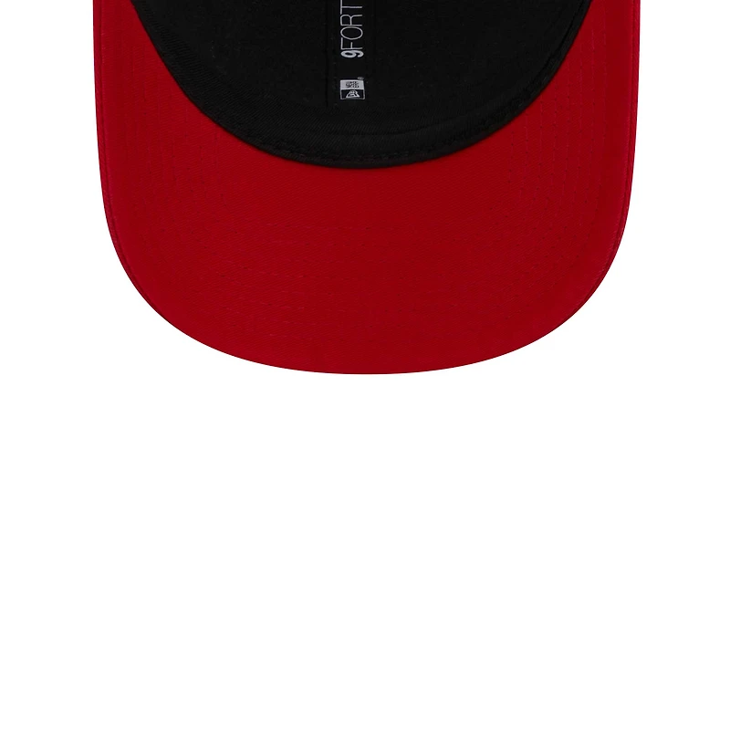NWC BUCS ROUGE BLANC NFL LOGO PATCH TRUCKER 9FORTY CAN HATMENSTR