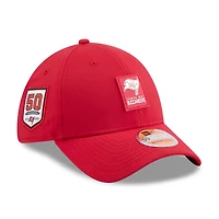 Men's New Era Red Tampa Bay Buccaneers 2025 Sideline 39THIRTY Flex Hat