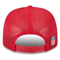 Men's New Era  Red Tampa Bay Buccaneers 2025 Sideline 9SEVENTY Adjustable Trucker Hat
