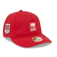 Casquette ajustée New Era 59FIFTY rouge Tampa Bay Buccaneers 2025 Sideline Retro Crown pour homme