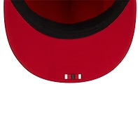 Casquette ajustée New Era 59FIFTY rouge Tampa Bay Buccaneers 2025 Sideline Retro Crown pour homme