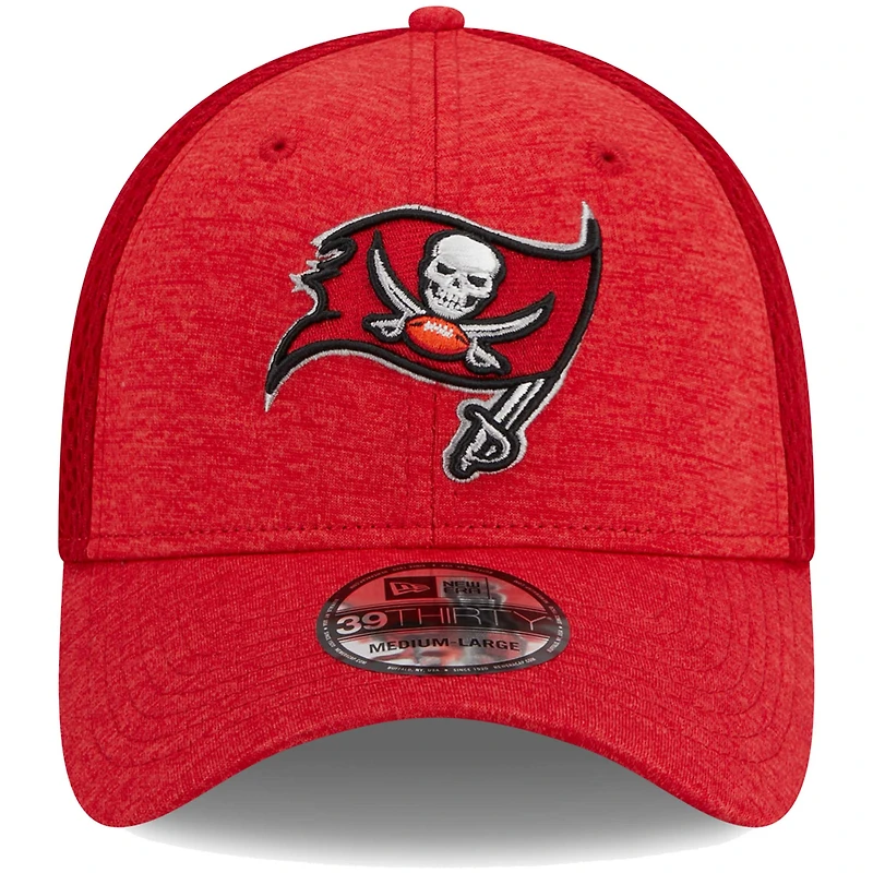 Casquette Flex 39THIRTY Basic des Tampa Bay Buccaneers New Era pour homme, rouge