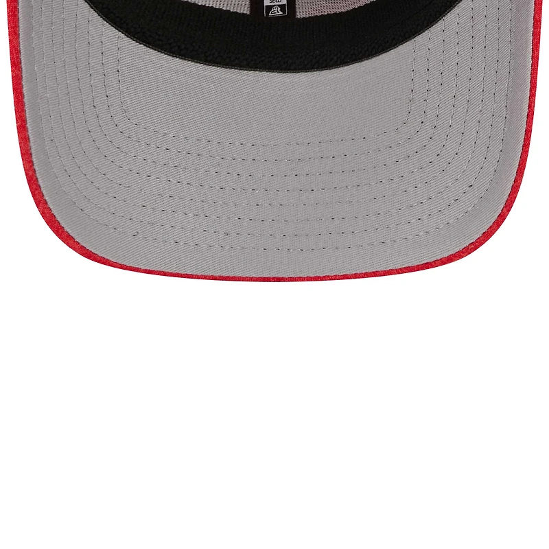 Casquette New Era rouge Tampa Bay Buccaneers Basic 39THIRTY Flex pour homme