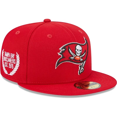 Casquette ajustée 59FIFTY Camo Undervisor des Buccaneers de Tampa Bay New Era pour hommes