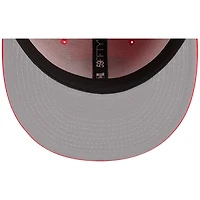 Men's New Era Red Tampa Bay Buccaneers Color Pack Brights 59FIFTY Fitted Hat