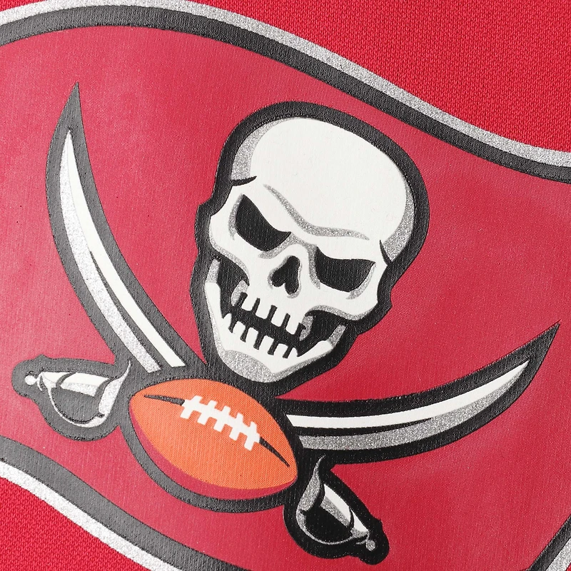 Sweat à capuche Authentic Rise Pullover Tampa Bay Buccaneers New Era pour homme rouge