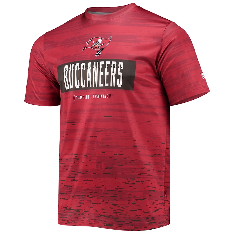 T-shirt New Era rouge Tampa Bay Buccaneers pour homme