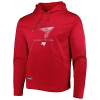 Chandail à capuchon enfiler Watson authentique des Buccaneers de Tampa Bay New Era pour homme, rouge
