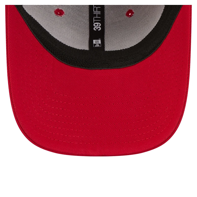 Men's New Era  Red Tampa Bay Buccaneers Core Team 39THIRTY Flex Hat