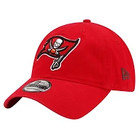 Casquette réglable rouge Tampa Bay Buccaneers Distinct 9TWENTY New Era pour hommes