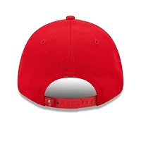 Men's New Era Red Tampa Bay Buccaneers Framed AF 9FORTY Snapback Hat