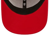 Men's New Era Red Tampa Bay Buccaneers Framed AF 9FORTY Snapback Hat