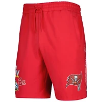 Short pour homme Historic Champs Tampa Bay Buccaneers New Era rouge