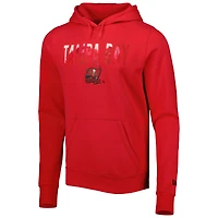 Sweat à capuche rouge Tampa Bay Buccaneers Ink Dye New Era pour homme