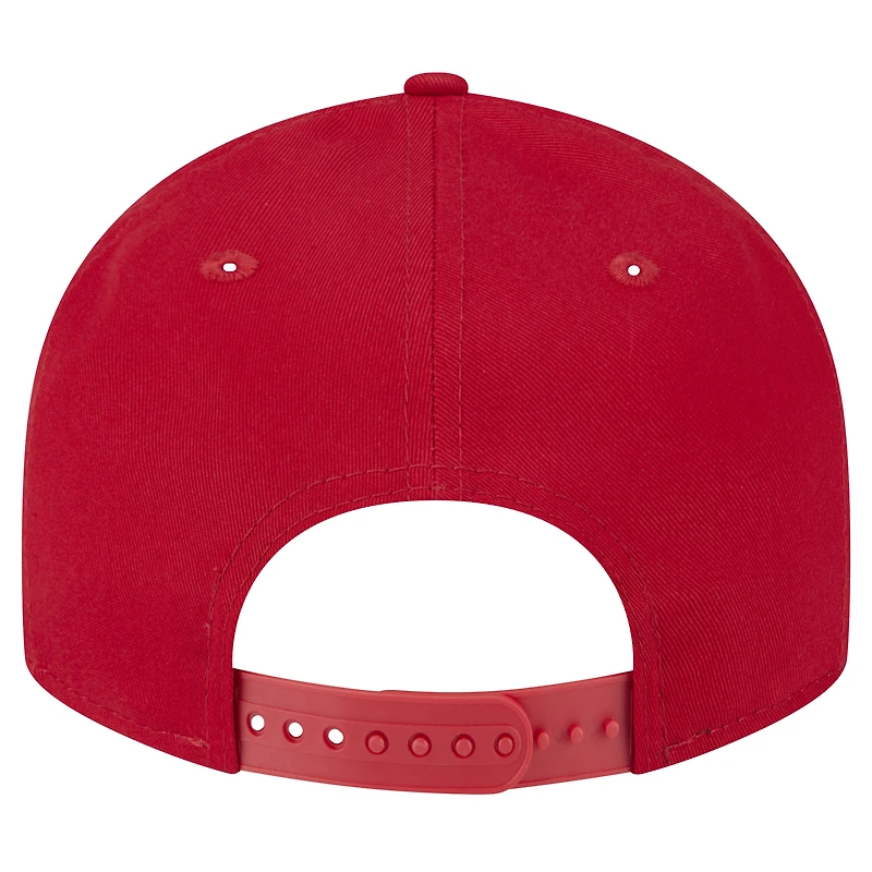 Casquette à visière plate 9FIFTY rouge Tampa Bay Buccaneers de New Era pour homme