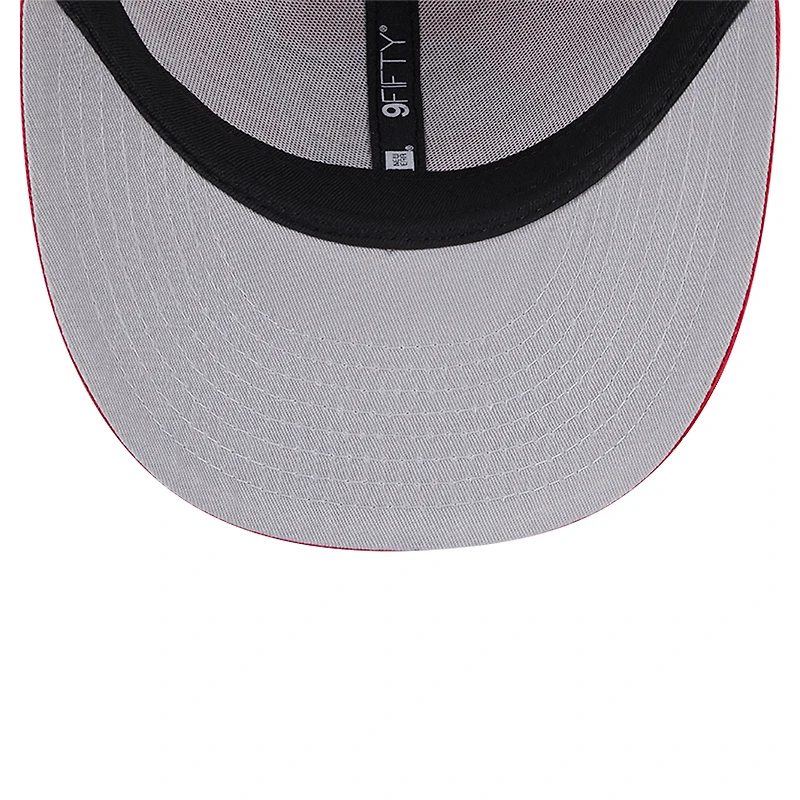 Casquette à visière plate 9FIFTY rouge Tampa Bay Buccaneers de New Era pour homme
