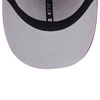 Casquette à visière plate 9FIFTY rouge Tampa Bay Buccaneers de New Era pour homme