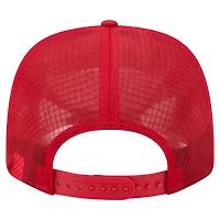 Men's New Era Red Tampa Bay Buccaneers Micro Badge 9SEVENTY Adjustable Hat