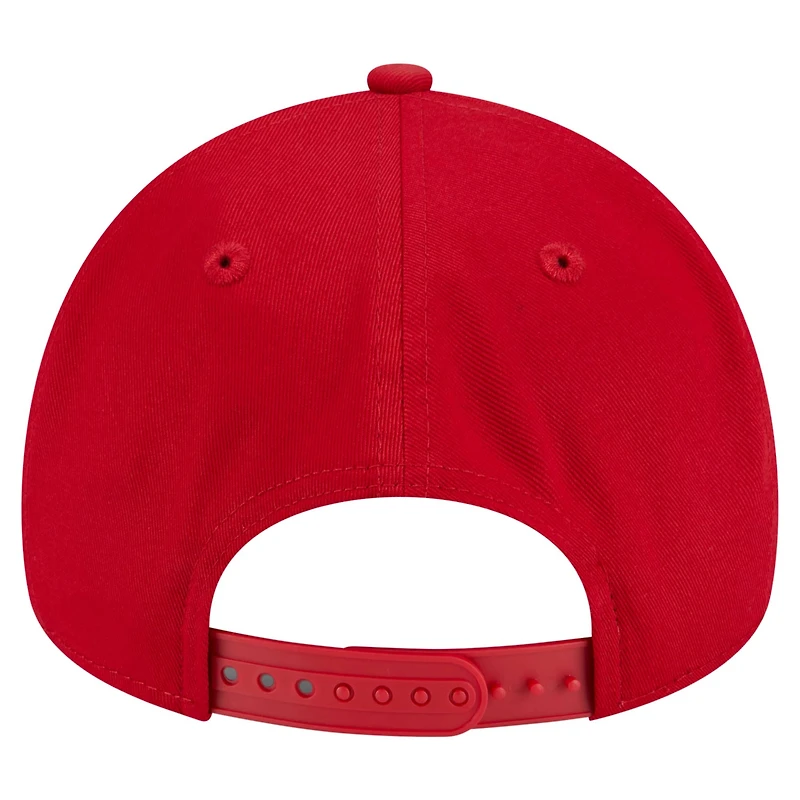 Casquette ajustable Mystic 9FORTY A-Frame rouge Tampa Bay Buccaneers de New Era pour homme