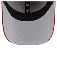Casquette perforée 39THIRTY Flex rouge des Buccaneers de Tampa Bay pour homme New Era