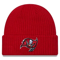 Bonnet en tricot à revers Prime des Buccaneers de Tampa Bay New Era rouge pour hommes