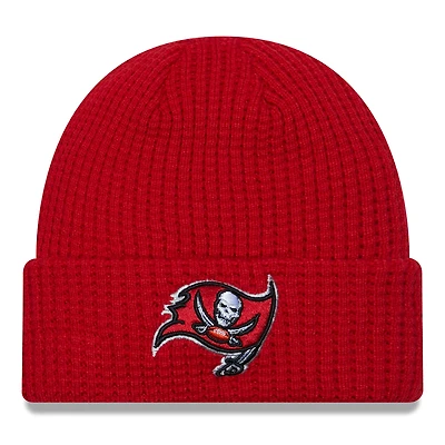 Bonnet en tricot à revers Prime des Buccaneers de Tampa Bay New Era rouge pour hommes