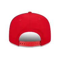 Men's New Era Red Tampa Bay Buccaneers Script 9FIFTY Snapback Hat