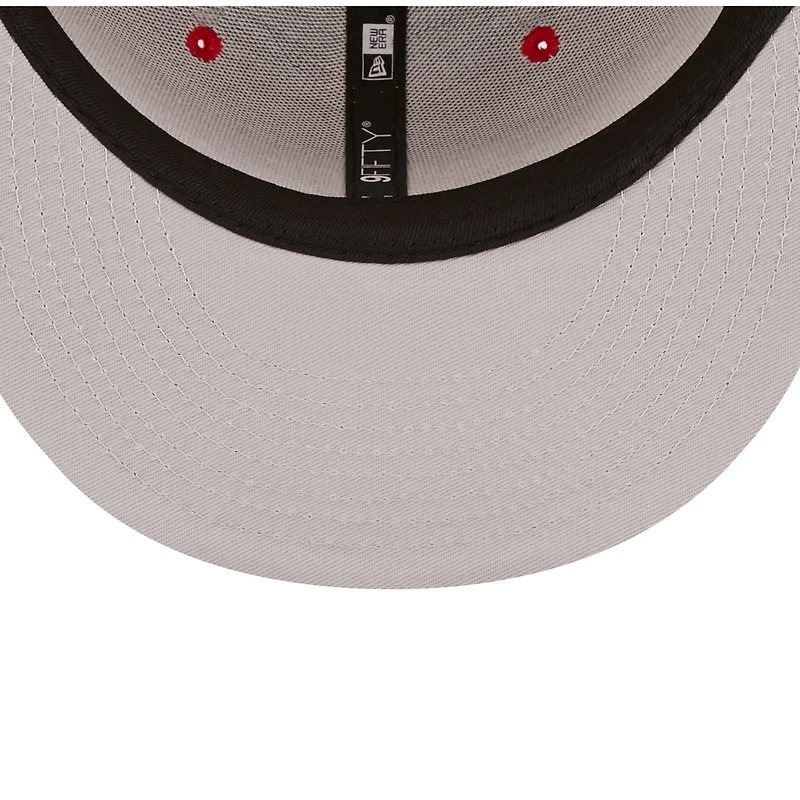 Men's New Era Red Tampa Bay Buccaneers Script 9FIFTY Snapback Hat