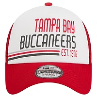 NWC BUCS ROUGE NWC FW23 NFL HOMME STACKER 940 TRUCKER HATMENSTC