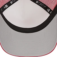Men's New Era /Red Tampa Bay Buccaneers Stacked A-Frame Trucker 9FORTY Adjustable Hat