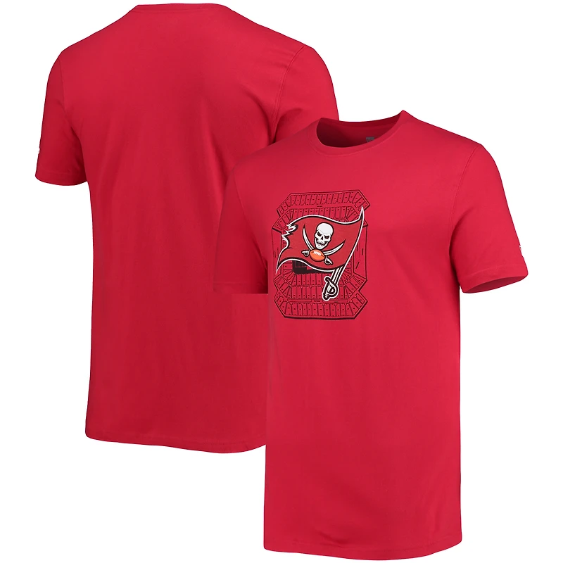NWE BUCS ROUGE 22 MENS REPLEN STADIUM TEE TEEMENSCR