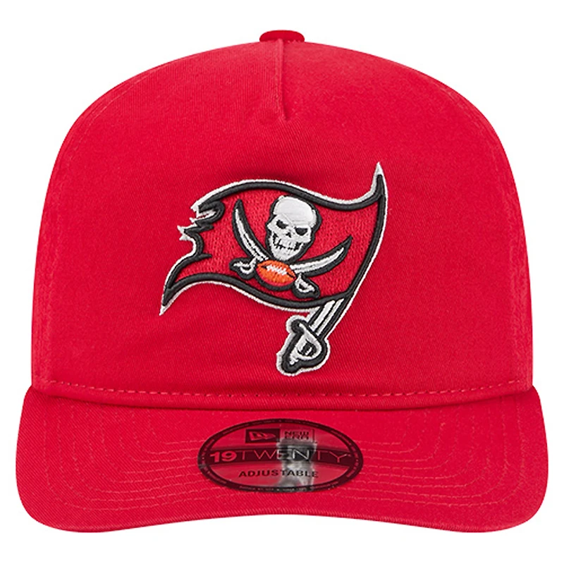 Casquette ajustable New Era rouge Tampa Bay Buccaneers Team 19TWENTY pour homme
