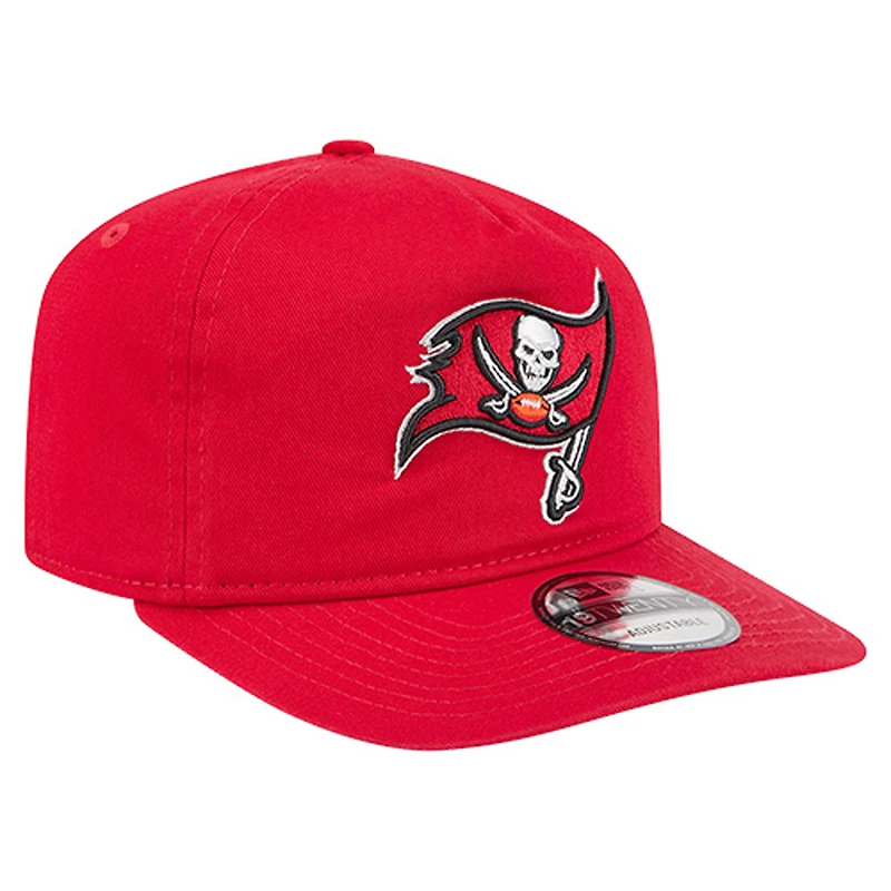Casquette ajustable New Era rouge Tampa Bay Buccaneers Team 19TWENTY pour homme