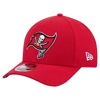 Casquette ajustable 9FORTY M-Crown rouge pour homme, collection Team des Buccaneers de Tampa Bay, New Era