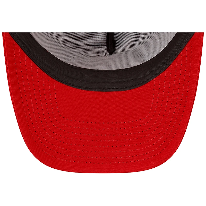 Casquette ajustable 9FORTY Trucker 9FORTY pour homme des Tampa Bay Buccaneers Throwback Logo New Era rouge
