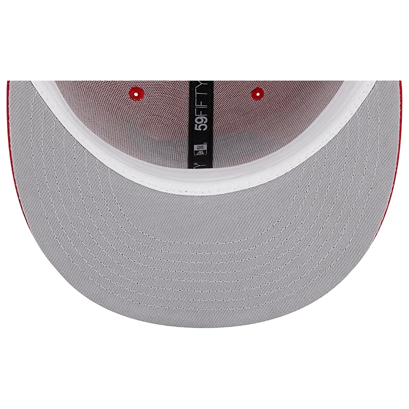 Men's New Era  Red Tampa Bay Buccaneers Tri-Tone 59FIFTY Fitted Hat