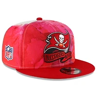 Casquette New Era Tampa Bay Buccaneers 2022 Sideline - 9FIFTY Ink Dye Snapback pour homme