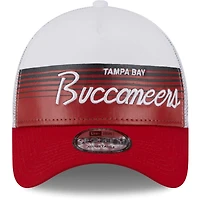 Men's New Era Scarlet Tampa Bay Buccaneers Horizon A-Frame 9FORTY Snapback Hat